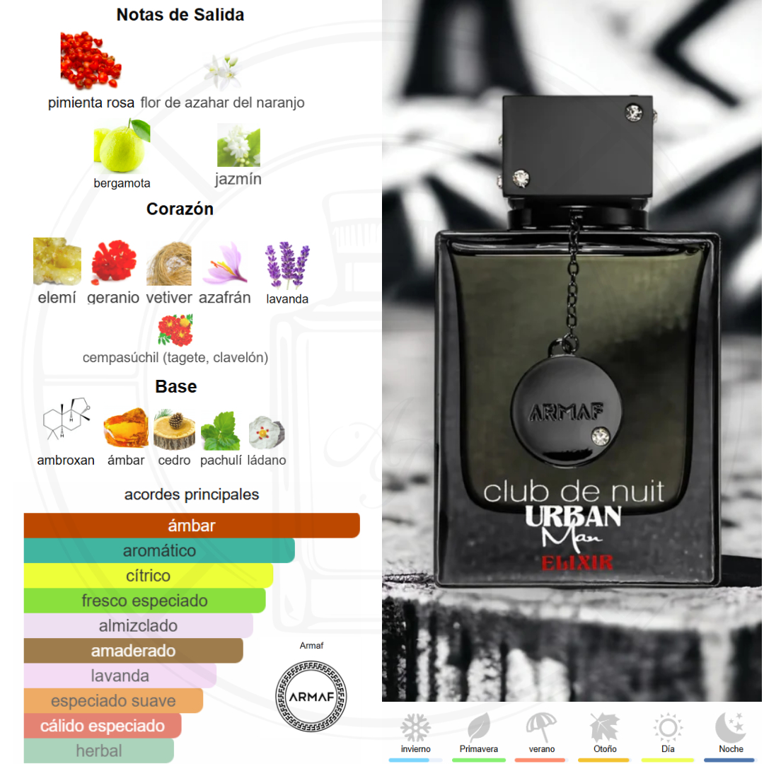 Club De Nuit Urban Man Elixir