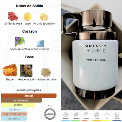 Odyssey Homme White Edition